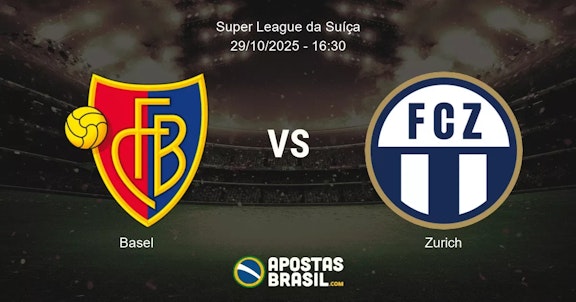 Basel Zurich Super League da Sua 29102025 1630