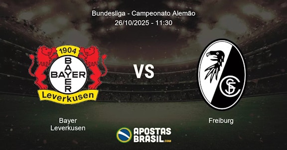 Bayer Leverkusen Freiburg Bundesliga Campeonato Alemo 26102025 1130