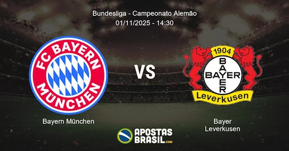 Bayern Mnchen Bayer Leverkusen Bundesliga Campeonato Alemo 01112025 1430