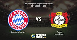 Bayern Mnchen Bayer Leverkusen Bundesliga Campeonato Alemo 01112025 1430