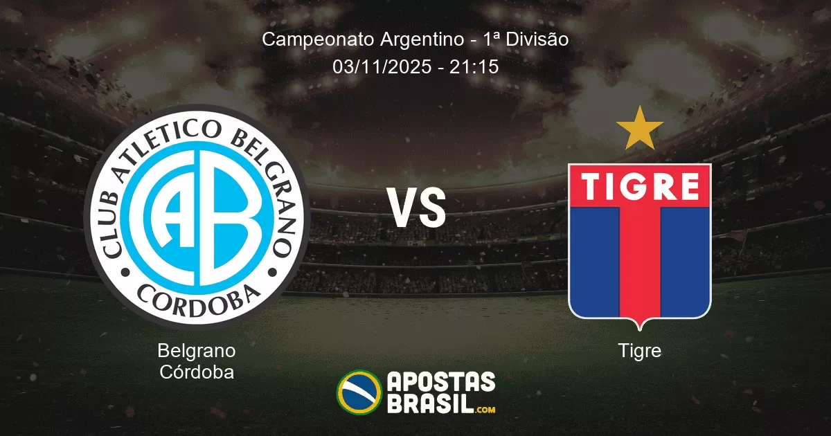 Belgrano Crdoba Tigre Campeonato Argentino 1 Diviso 03112025 2115