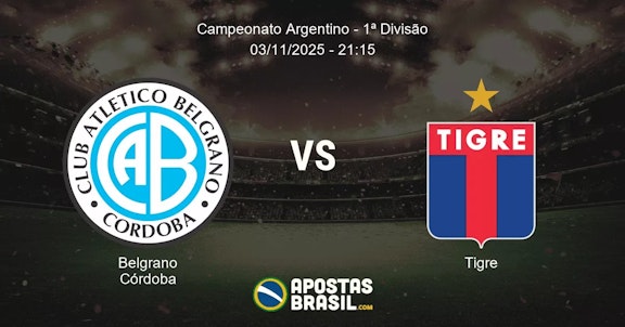 Belgrano Crdoba Tigre Campeonato Argentino 1 Diviso 03112025 2115