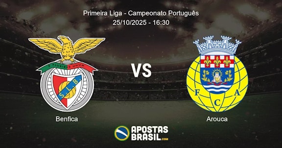 Benfica Arouca Primeira Liga Campeonato Portugus 25102025 1630