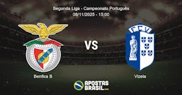 Benfica B Vizela Segunda Liga Campeonato Portugus 08112025 1500