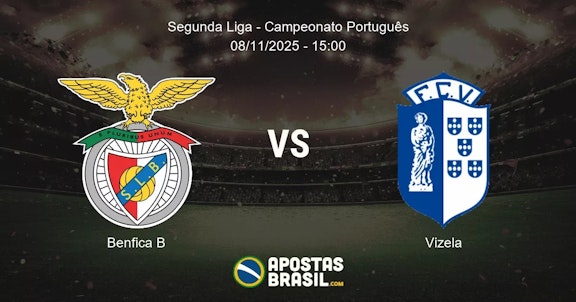 Benfica B Vizela Segunda Liga Campeonato Portugus 08112025 1500