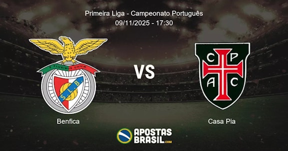 Benfica Casa Pia Primeira Liga Campeonato Portugus 09112025 1730