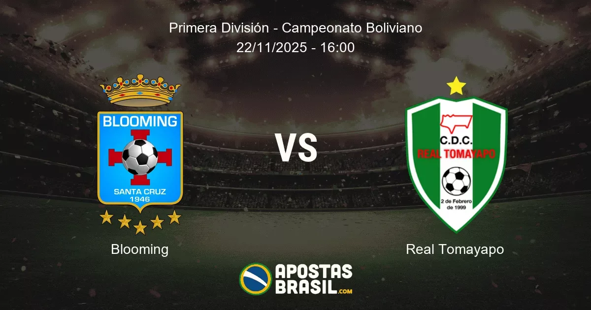 Blooming Real Tomayapo Primera Divisin Campeonato Boliviano 22112025 1600