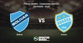 Bolvar Aurora Primera Divisin Campeonato Boliviano 29102025 2000