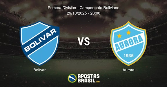 Bolvar Aurora Primera Divisin Campeonato Boliviano 29102025 2000