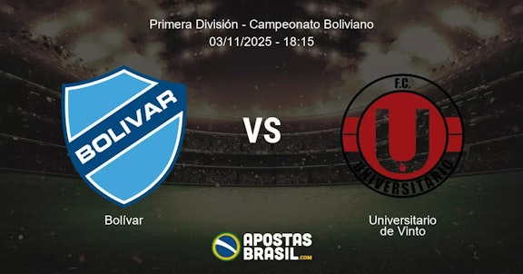 Bolvar Universitario de Vinto Primera Divisin Campeonato Boliviano 03112025 1815