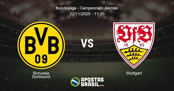 Borussia Dortmund Stuttgart Bundesliga Campeonato Alemo 22112025 1130