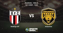 Botafogo SP Amazonas Brasileiro Srie B 10112025 1900
