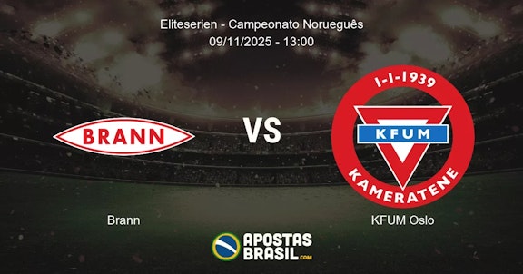 Brann KFUM Oslo Eliteserien Campeonato Noruegus 09112025 1300