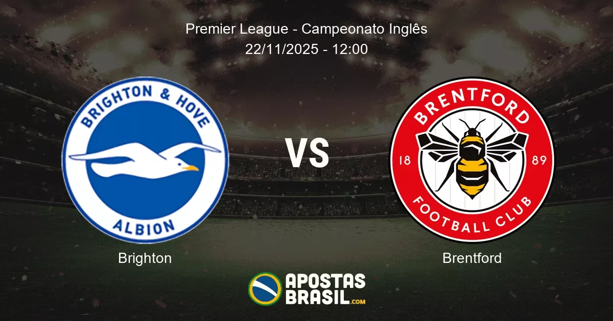 Brighton Brentford Premier League Campeonato Ingls 22112025 1200