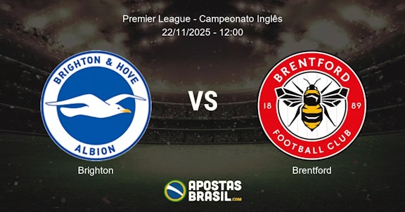 Brighton Brentford Premier League Campeonato Ingls 22112025 1200