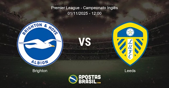 Brighton Leeds Premier League Campeonato Ingls 01112025 1200