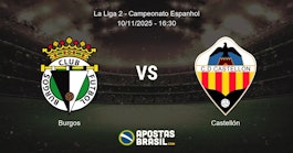 Burgos Castelln La Liga 2 Campeonato Espanhol 10112025 1630