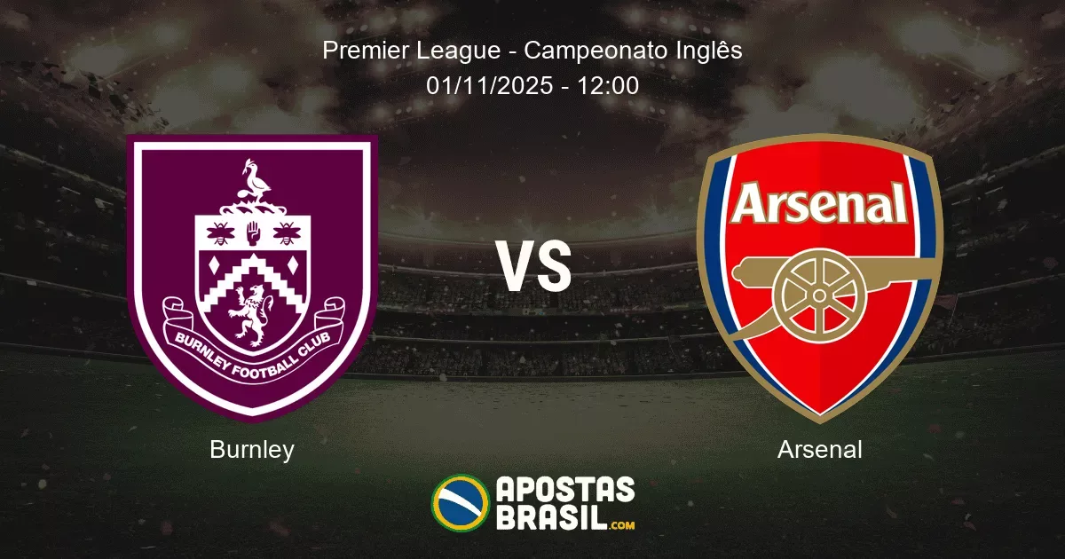 Burnley Arsenal Premier League Campeonato Ingls 01112025 1200