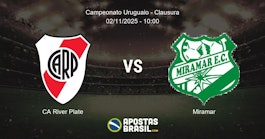 CA River Plate Miramar Campeonato Uruguaio Clausura 02112025 1000