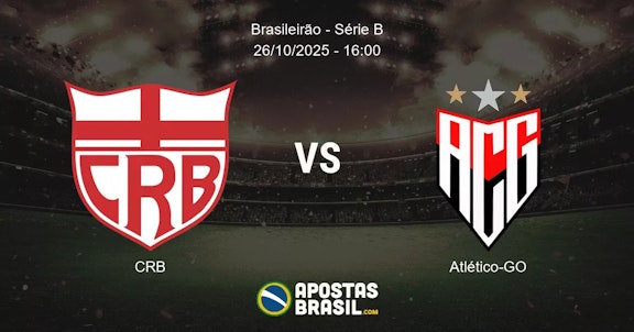 CRB Atltico GO Brasileiro Srie B 26102025 1600