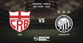 CRB Operrio PR Brasileiro Srie B 09112025 1830