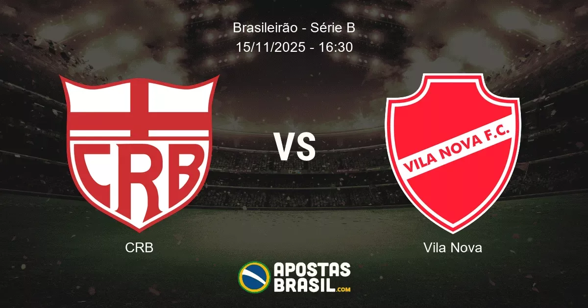 CRB Vila Nova Brasileiro Srie B 15112025 1630