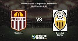 Carabobo Deportivo Tchira Primera Divisin Campeonato Venezuelano 26102025 1830