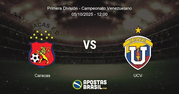 Caracas UCV Primera Divisin Campeonato Venezuelano 05102025 1200