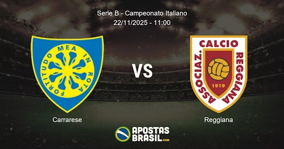 Carrarese Reggiana Serie B Campeonato Italiano 22112025 1100