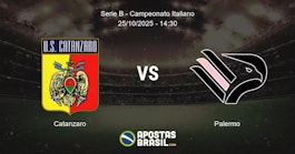 Catanzaro Palermo Serie B Campeonato Italiano 25102025 1430