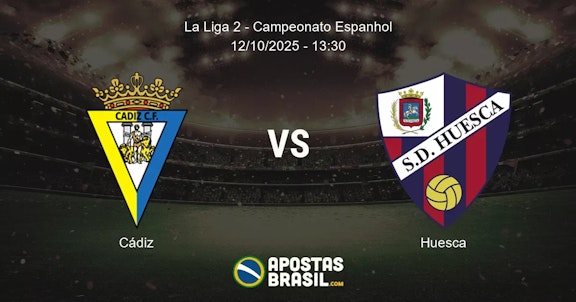 Cdiz Huesca La Liga 2 Campeonato Espanhol 12102025 1330
