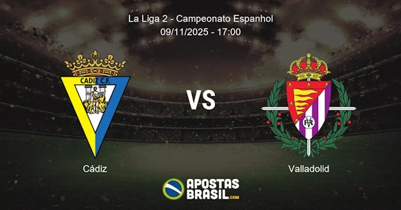 Cdiz Valladolid La Liga 2 Campeonato Espanhol 09112025 1700