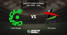 Cercle Brugge OH Leuven Jupiler Pro League da Blgica 08112025 1200