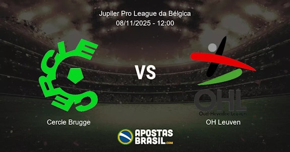 Cercle Brugge OH Leuven Jupiler Pro League da Blgica 08112025 1200