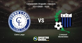 Cerro Largo Liverpool Montevideo Campeonato Uruguaio Clausura 07112025 1930