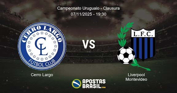 Cerro Largo Liverpool Montevideo Campeonato Uruguaio Clausura 07112025 1930