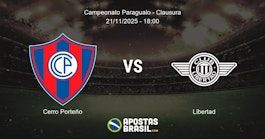 Cerro Porteo Libertad Campeonato Paraguaio Clausura 21112025 1800