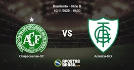 Chapecoense SC Amrica MG Brasileiro Srie B 10112025 1900