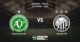 Chapecoense SC Operrio PR Brasileiro Srie B 27102025 1900