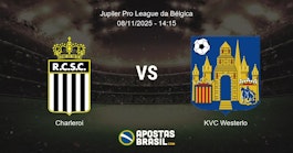 Charleroi KVC Westerlo Jupiler Pro League da Blgica 08112025 1415