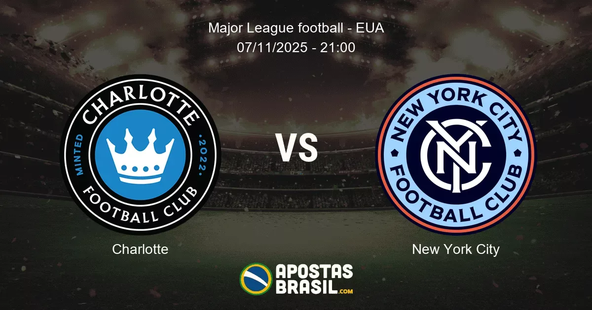 Charlotte New York City Major League football EUA 07112025 2100