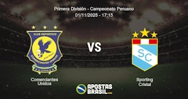 Comerciantes Unidos Sporting Cristal Primera Divisin Campeonato Peruano 01112025 1715