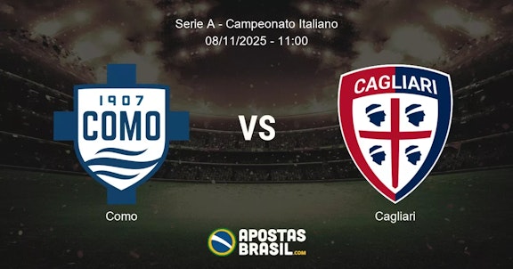 Como Cagliari Serie A Campeonato Italiano 08112025 1100