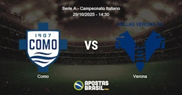 Como Verona Serie A Campeonato Italiano 29102025 1430