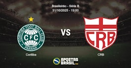 Coritiba CRB Brasileiro Srie B 31102025 1900