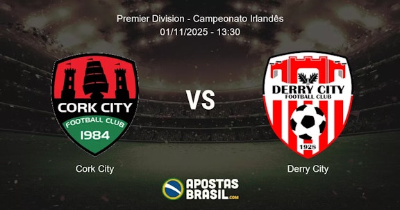 Cork City Derry City Premier Division Campeonato Irlands 01112025 1330