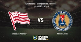 Cracovia Krakow Motor Lublin Ekstraklasa Campeonato Polons 22112025 1045