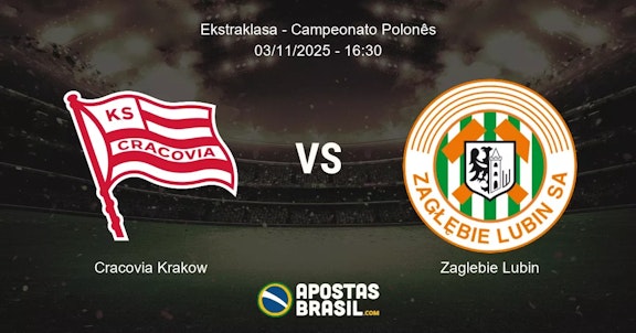 Cracovia Krakow Zaglebie Lubin Ekstraklasa Campeonato Polons 03112025 1630