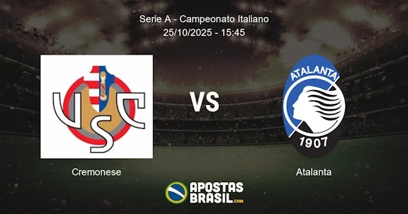 Cremonese Atalanta Serie A Campeonato Italiano 25102025 1545