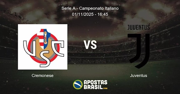 Cremonese Juventus Serie A Campeonato Italiano 01112025 1645
